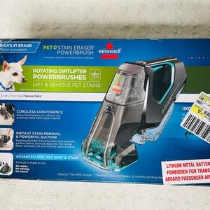 Pet Stain Eraser Power-brush /Spot clean/ Carpet cleaner